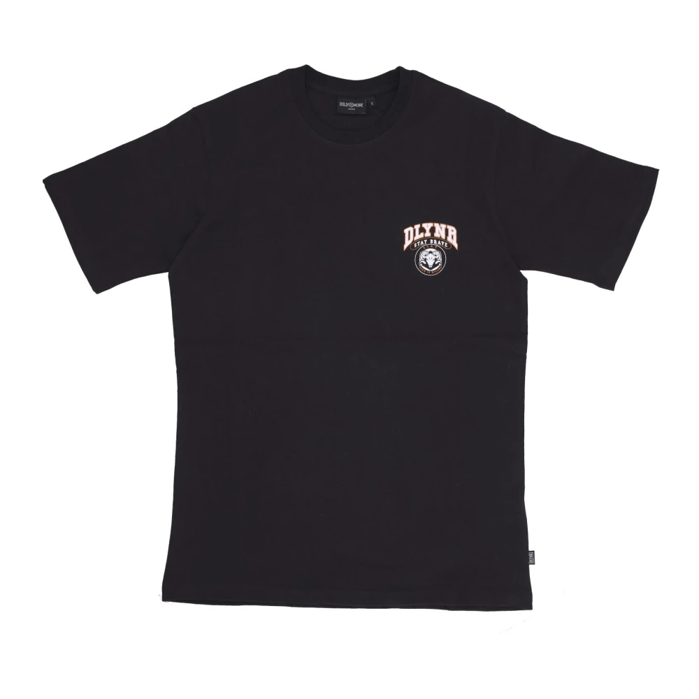 Dolly Noire Zwart T-shirt met schedelprint Black Heren