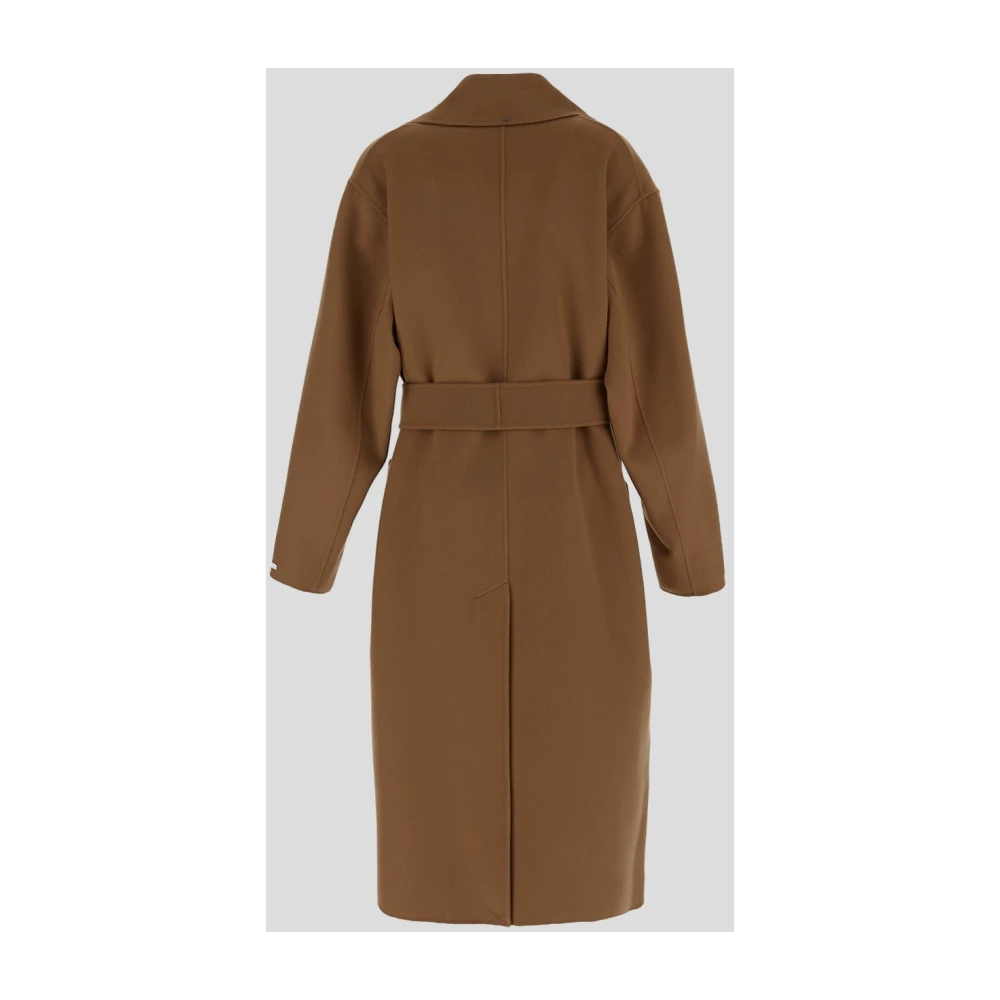 SPORTMAX Wollen Veleno Jas Brown Dames
