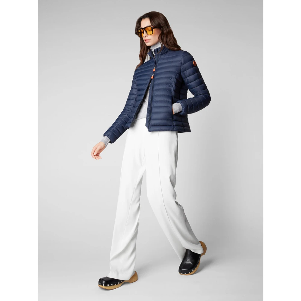 Save The Duck Navy Blue Carly Lichtgewicht Jas Blue Dames