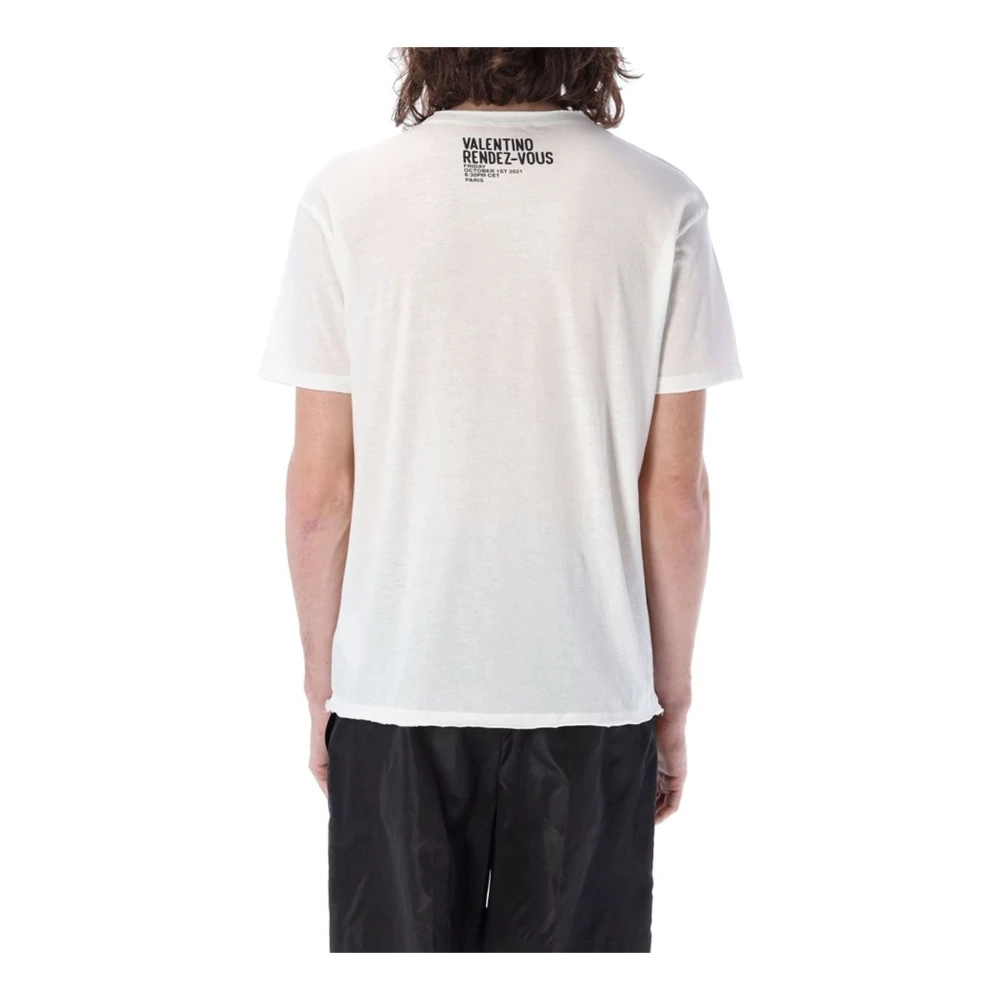 Valentino T-Shirts White Heren