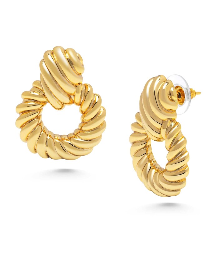 twisted-rope-stud-earrings-in-gold