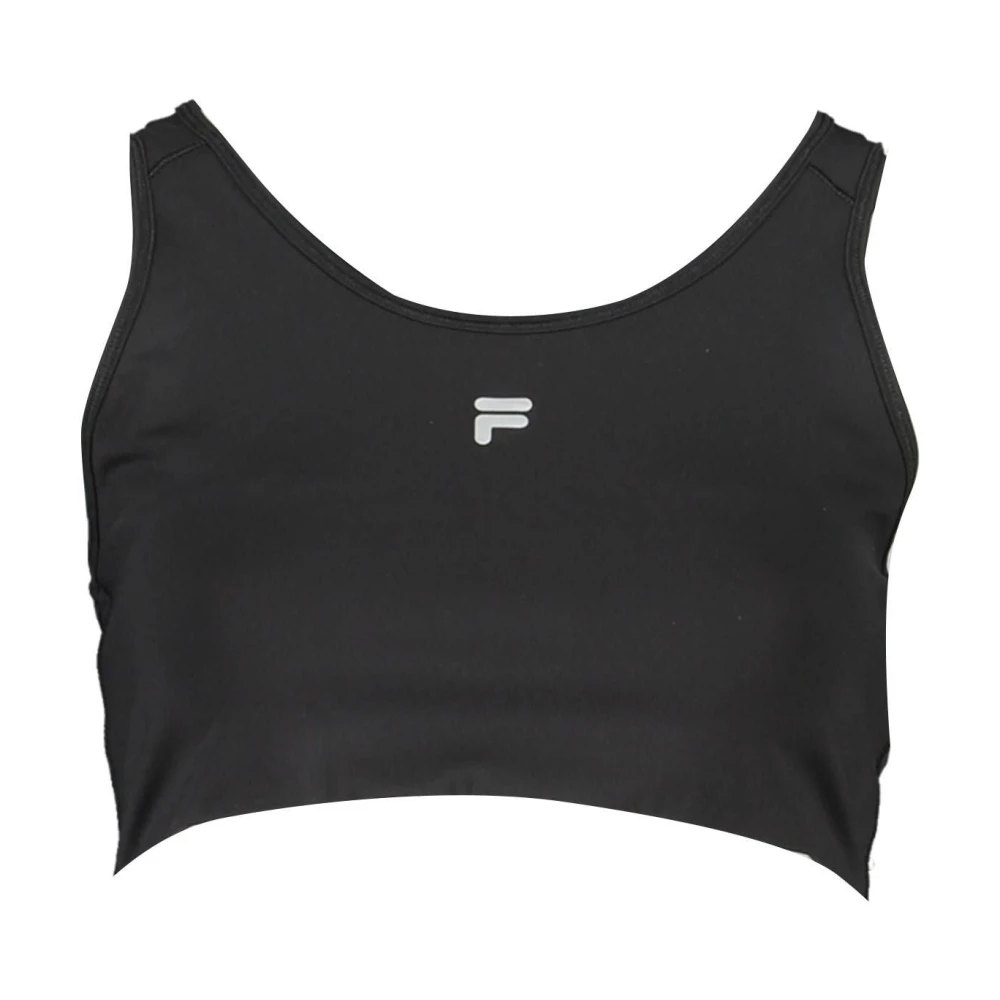 Fila Zwarte Polyester Dames Sport BH Black Dames