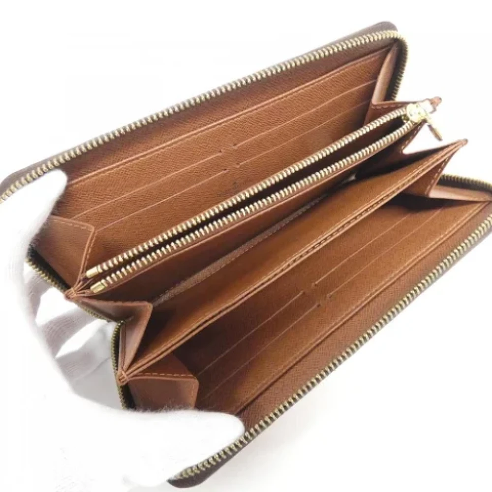 Louis Vuitton Vintage Pre-owned Canvas wallets Brown Dames