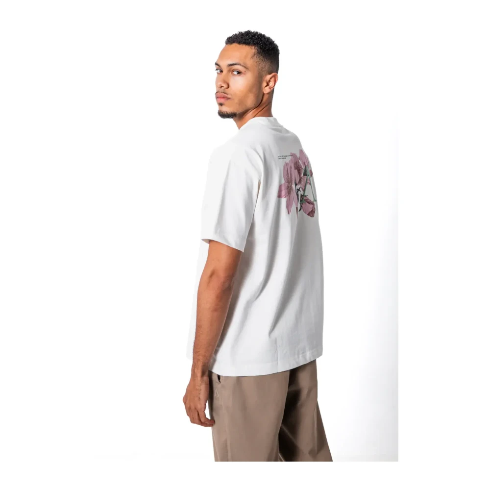 Aeden Legend Tee Off White Shirt Beige Heren