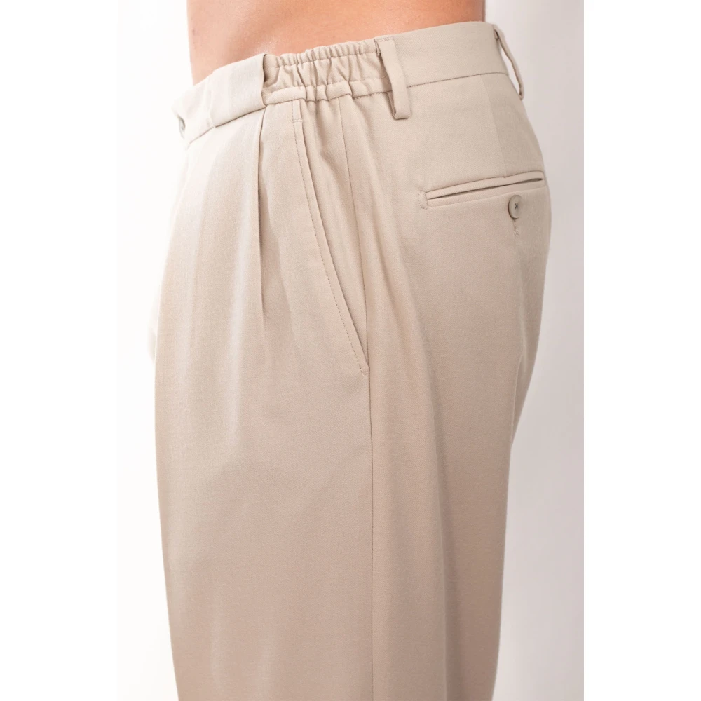 Briglia Wollen broek in Portobello-stijl Beige Heren