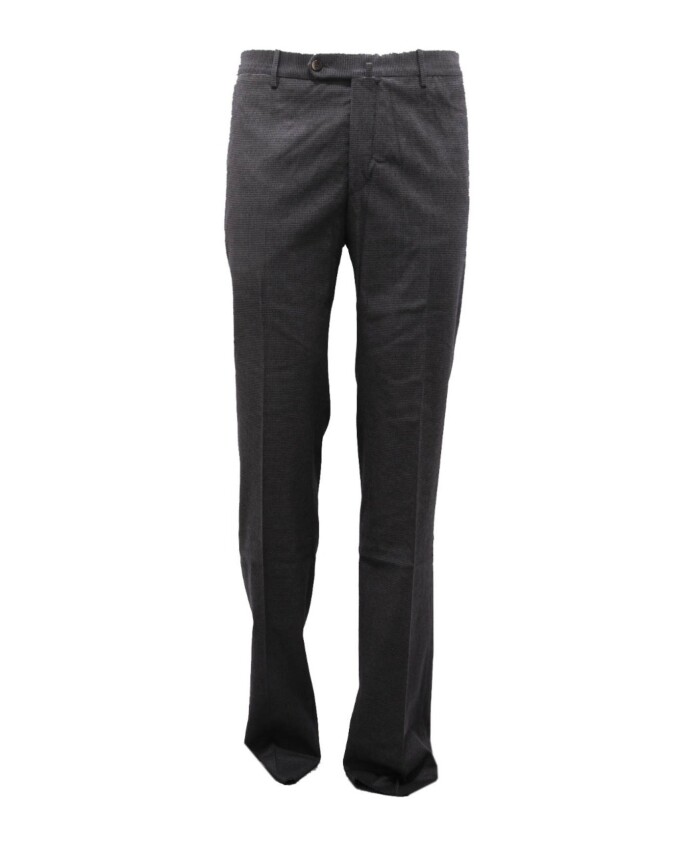 pantalon-gris-en-coton-pied-de-poule