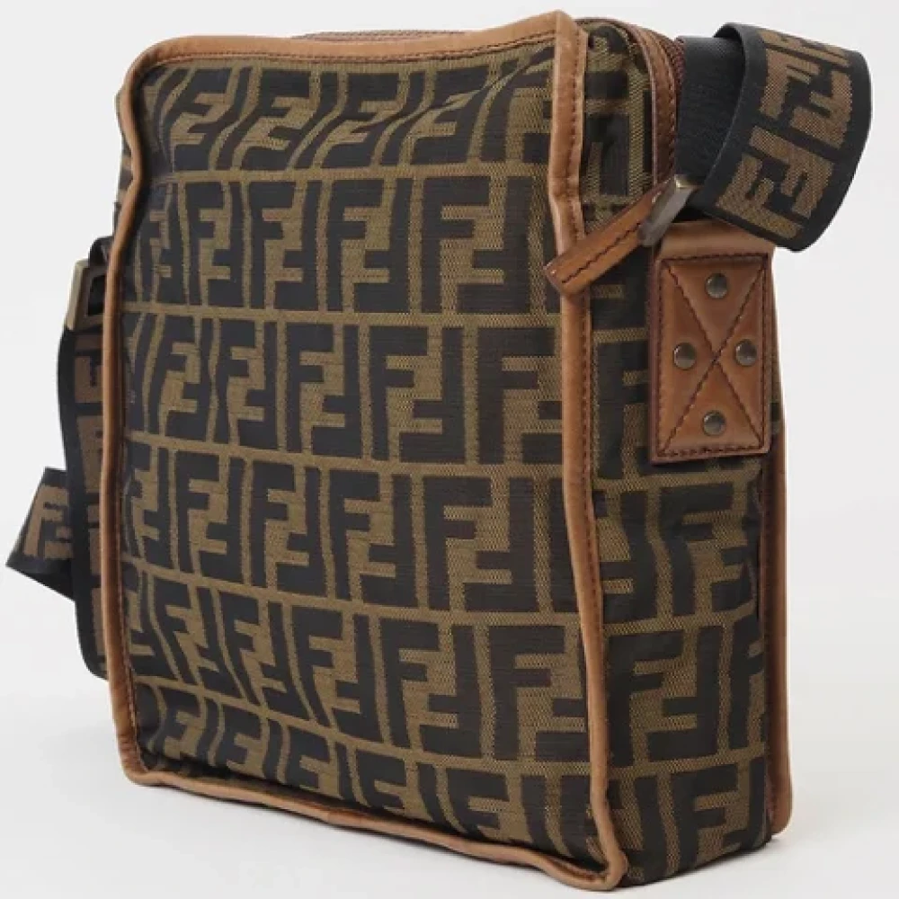Fendi Vintage Pre-owned Fabric fendi-bags Brown Dames