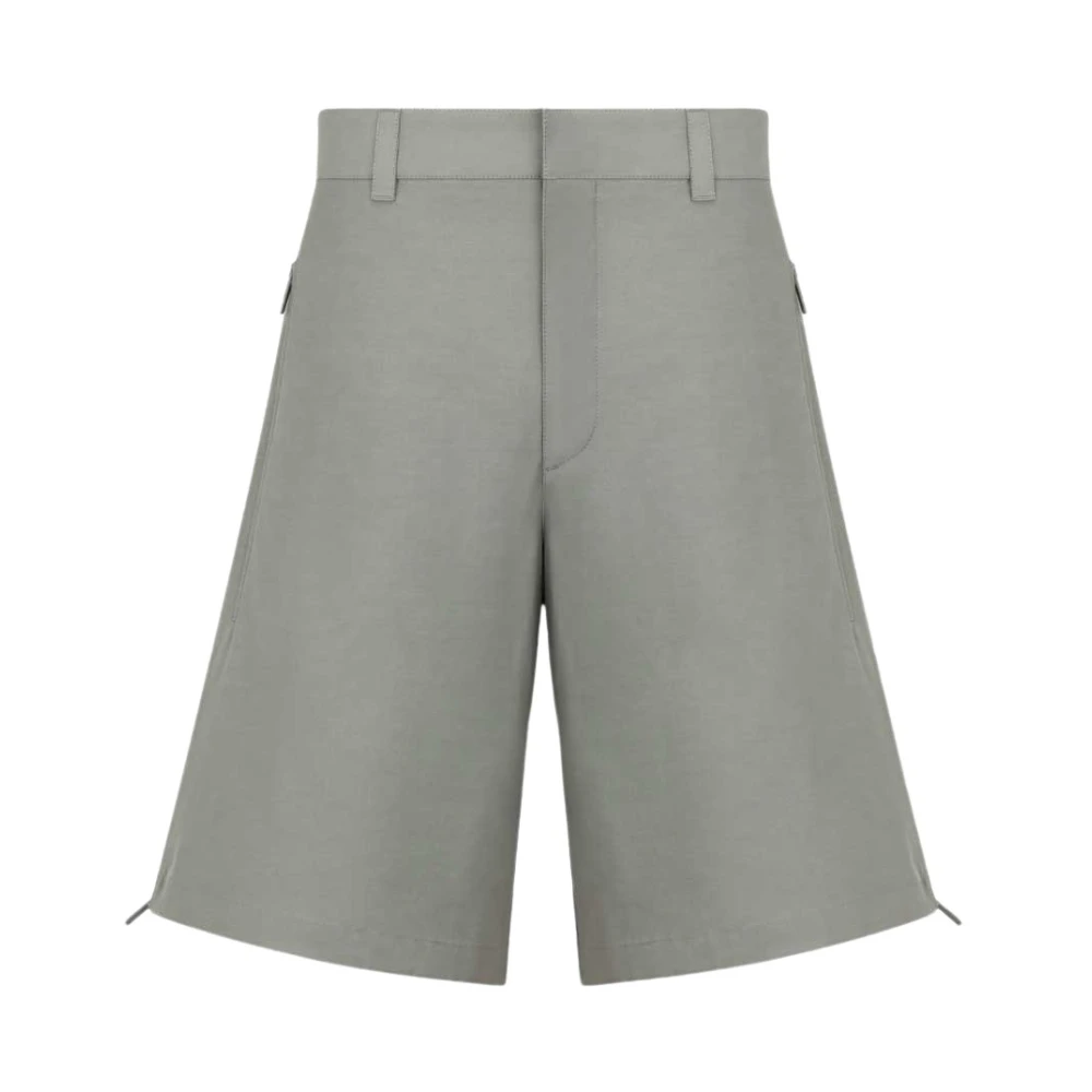 Dior Casual Shorts Gray Heren