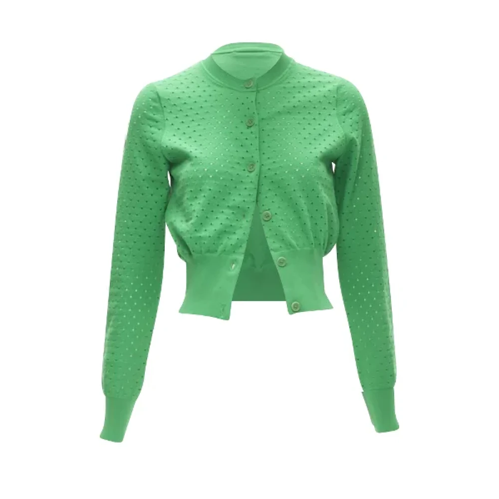 Acne Studios Pre-owned Cotton outerwear Green Dames