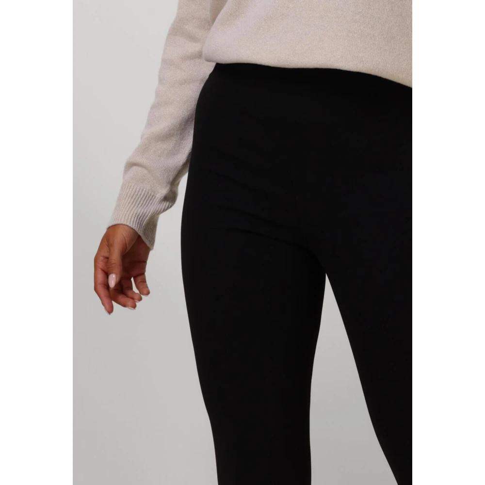 Twinset Zwarte Elegante Pantalon voor Vrouwen Black Dames