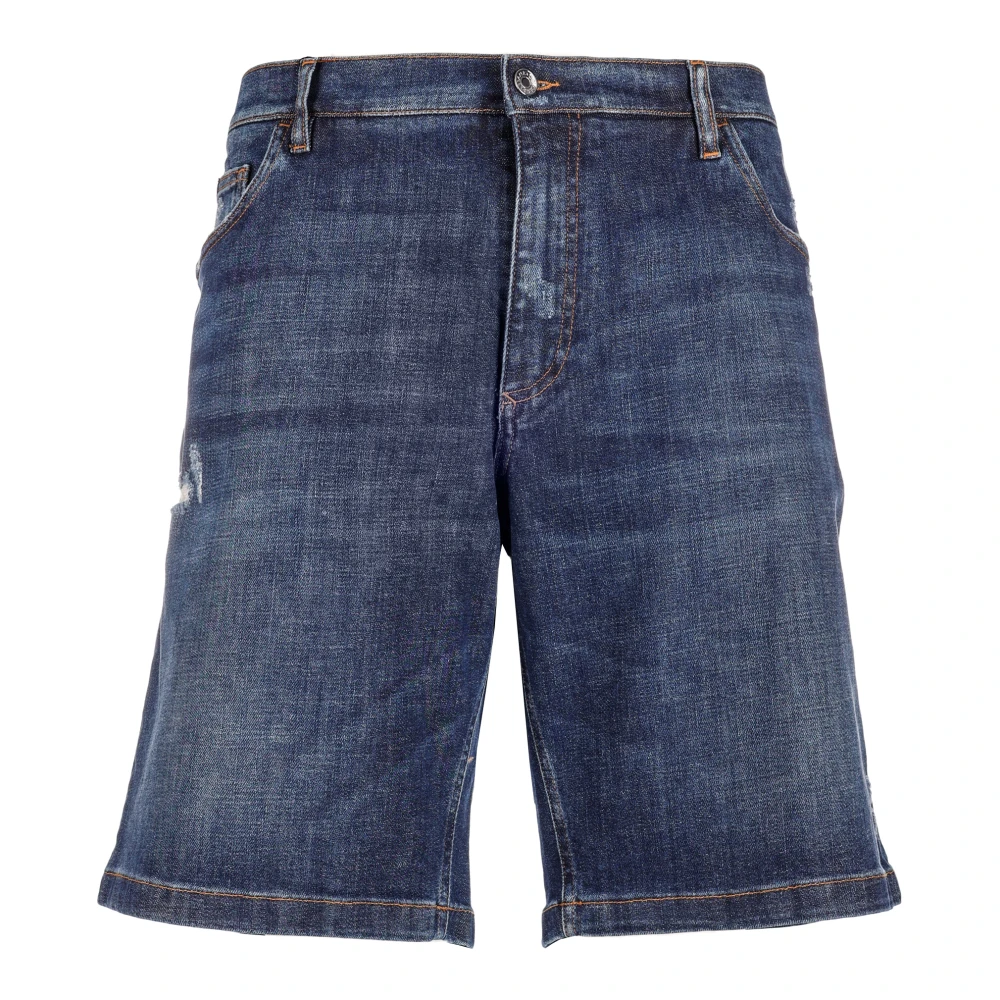 Dolce & Gabbana Denim Shorts Blue Heren