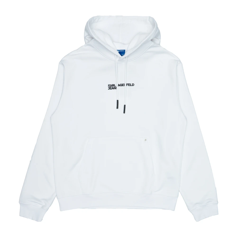 Karl Lagerfeld Katoenen gebreide kleding en sweatshirts White Heren