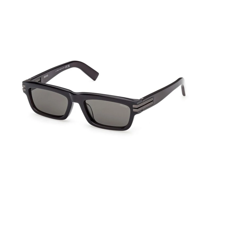 Zegna Gray Sunglasses, Male, 56 Mm, Ez0282 Sunglasses