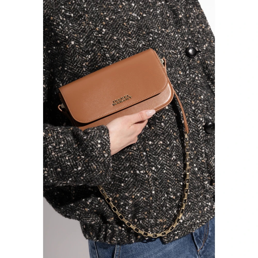 Isabel marant Schoudertas Baguette Lizza Brown Dames