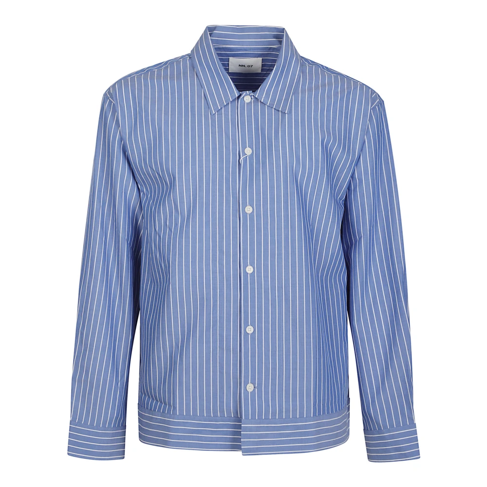 Nn07 Men's Blue Casual Shirt - Casual Shirts - M - Shirts