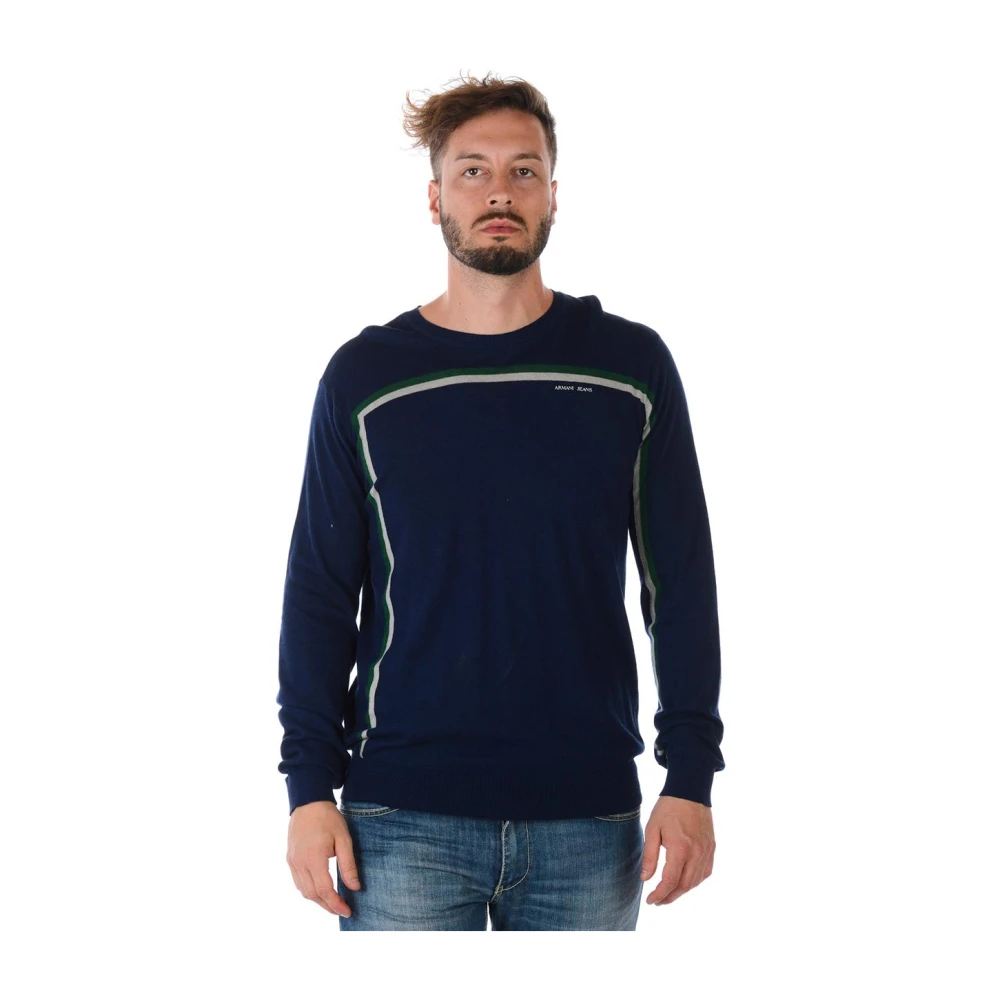 Knitwear > Round-neck Knitwear - - Armani Jeans - Modalova