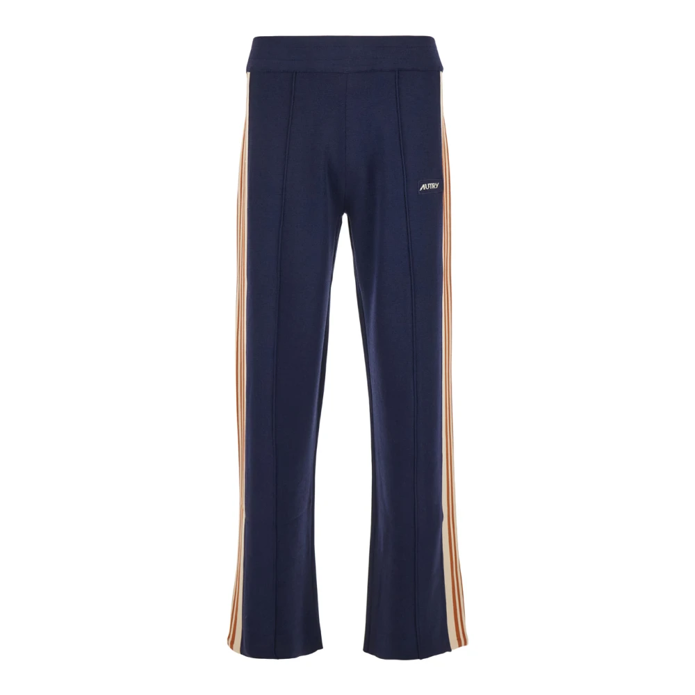 Autry Gebreide Broek Blue Heren