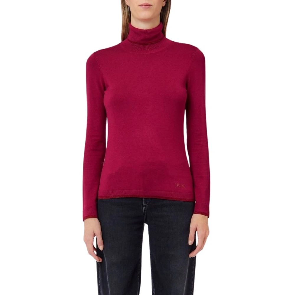 Liu Jo , Damen, Strickwaren, Rot, Xs