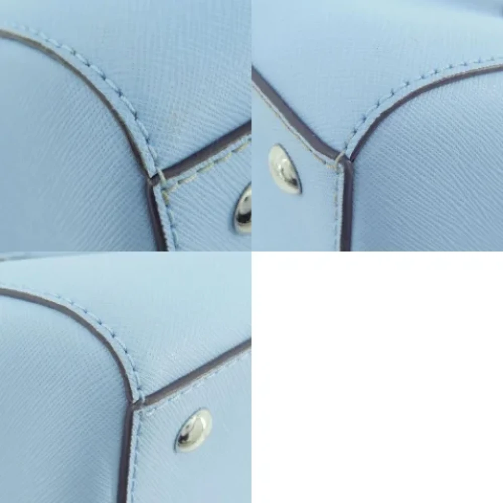 Michael Kors Pre-owned Leather handbags Blue Dames