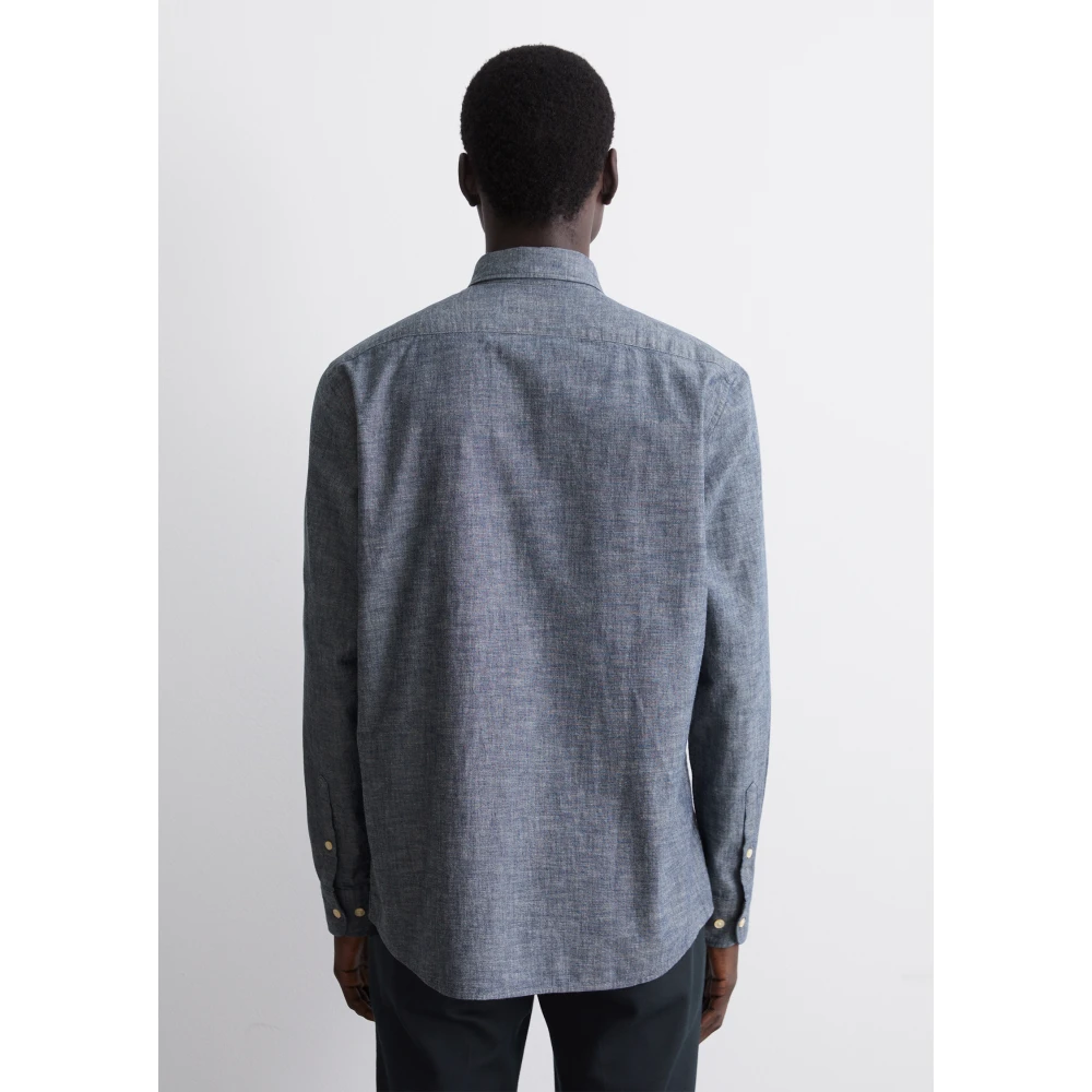 Marc O'Polo Shirtvormig Blue Heren