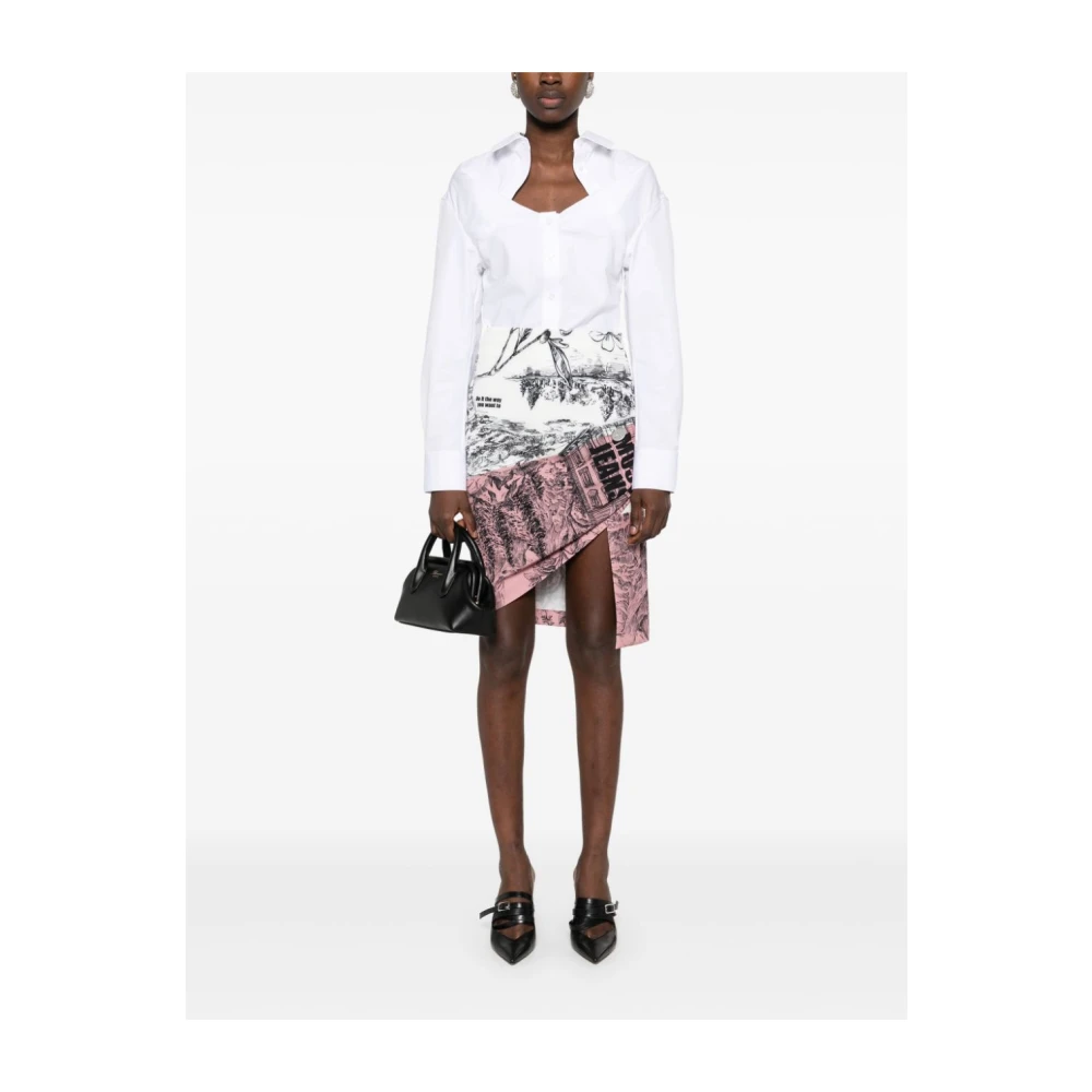 Moschino Stijlvolle polyester rok Multicolor Dames