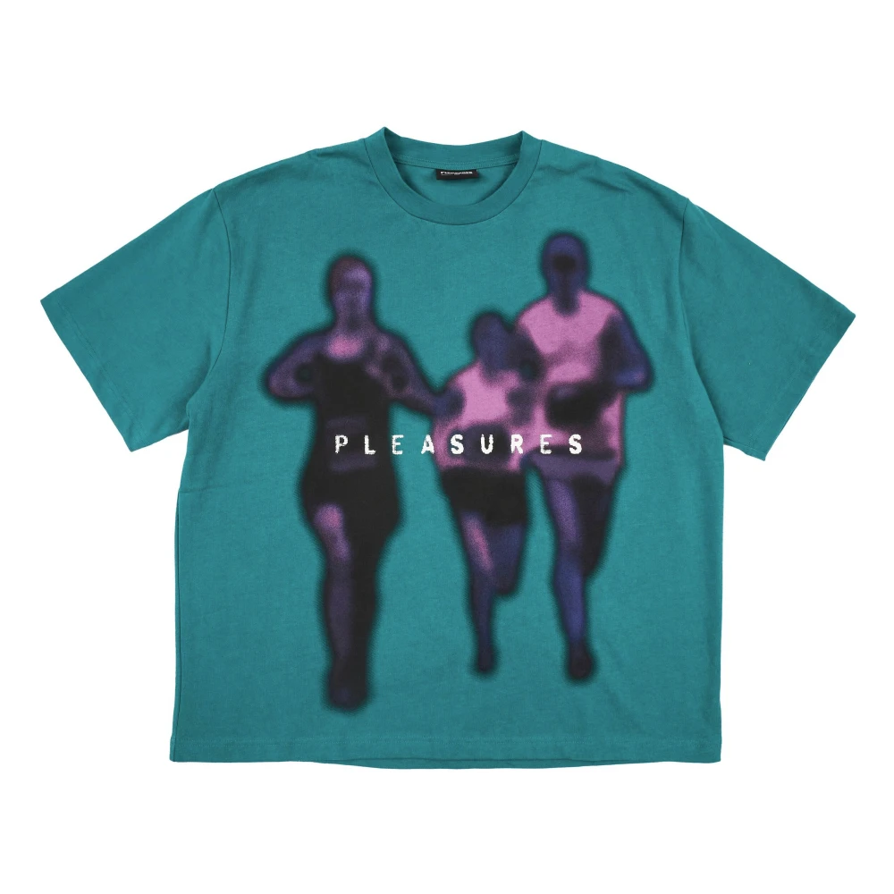 Pleasures Zwaar T-shirt Groen Green Heren
