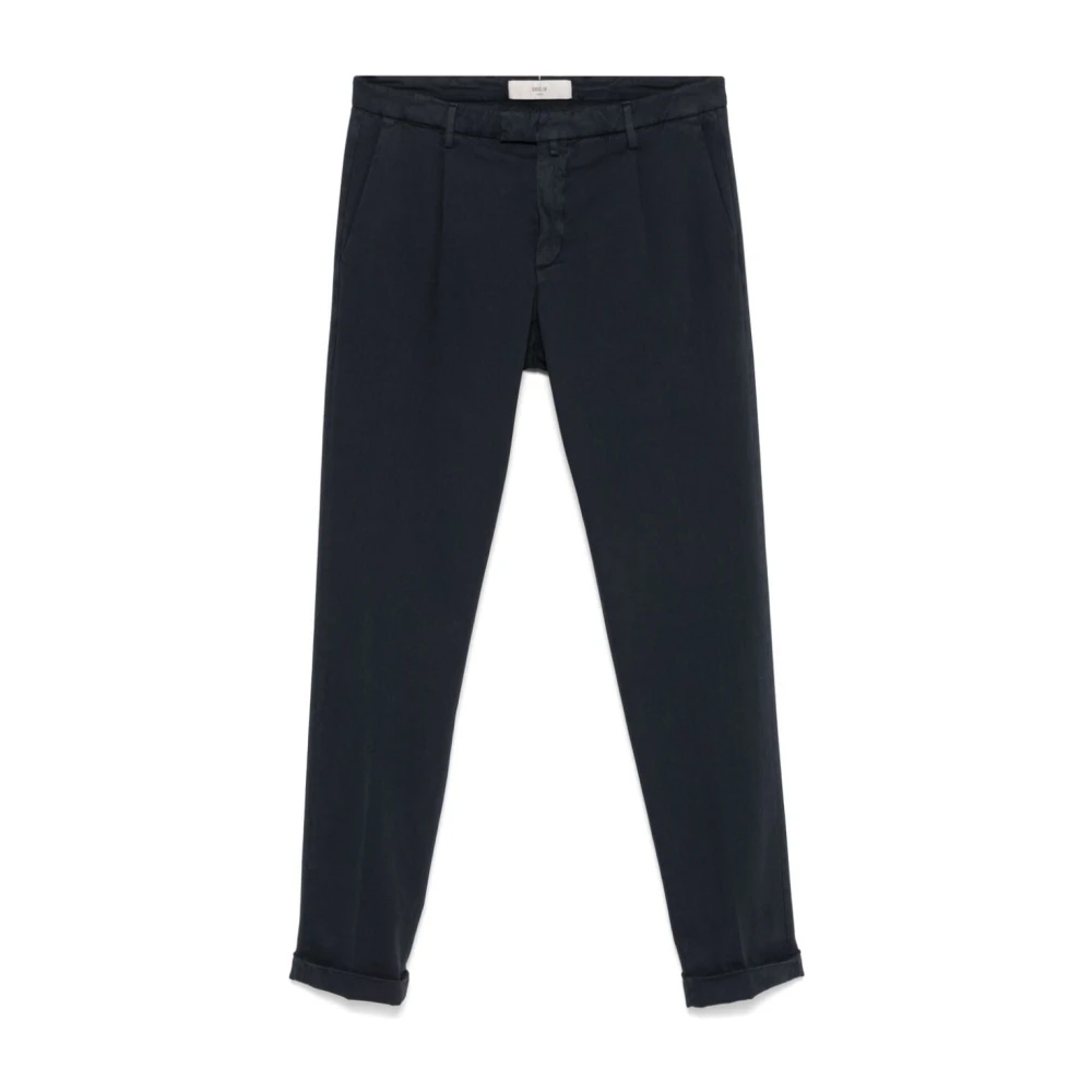 Briglia Moderne Slim-Fit Broeken voor Mannen Blue Heren