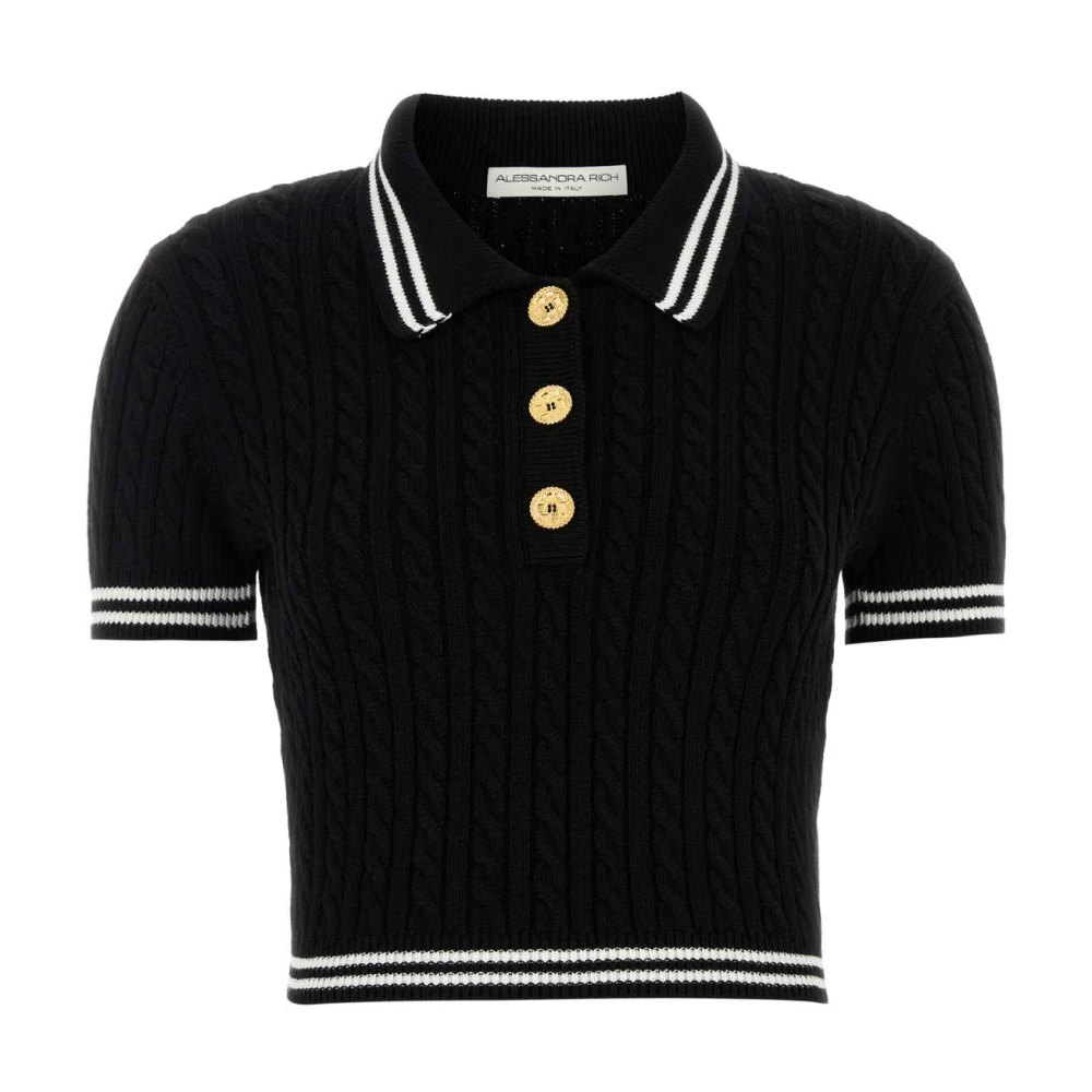 Tops > Polo Shirts - - Alessandra Rich - Modalova