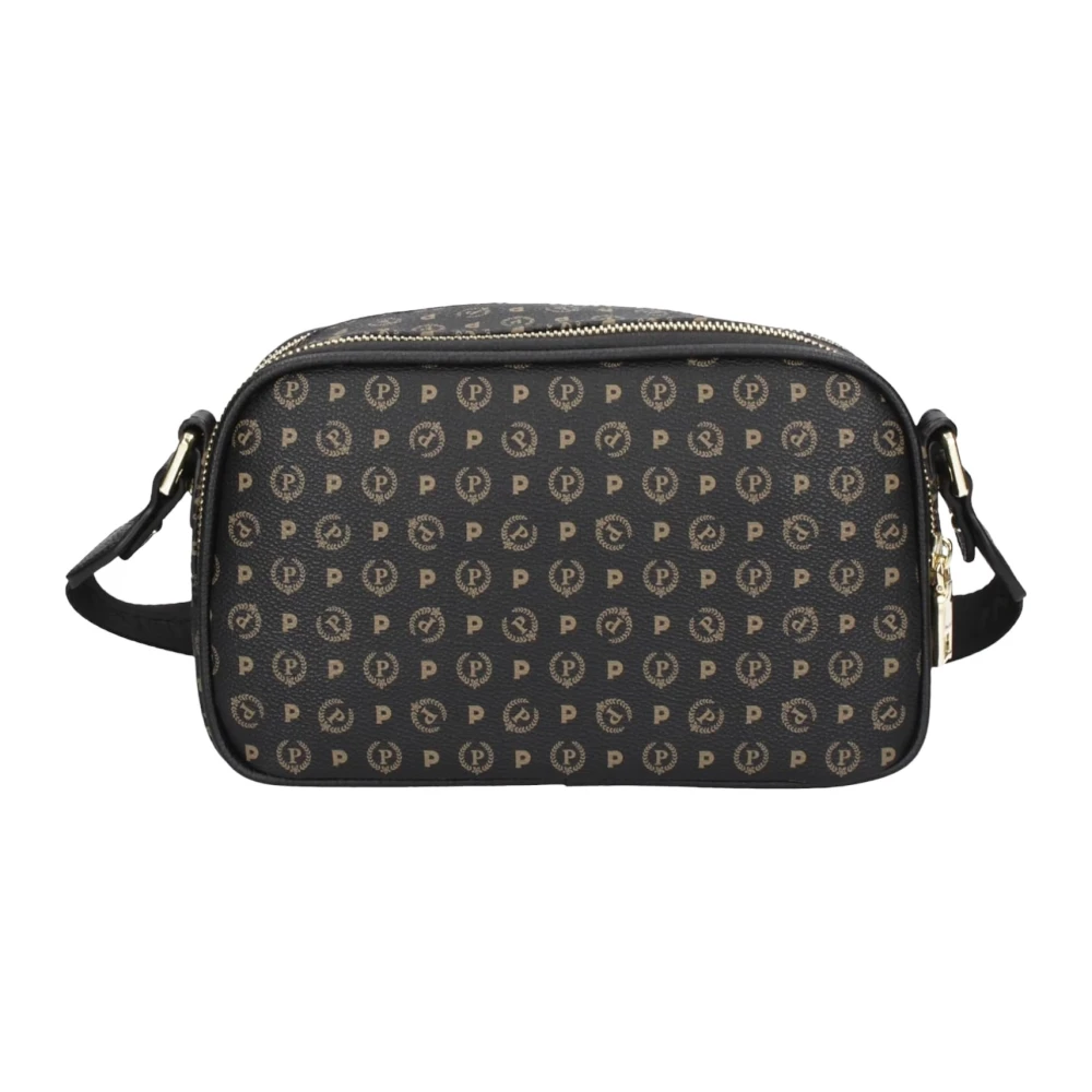 Pollini Women's Black Heritage Shoulder Bag For