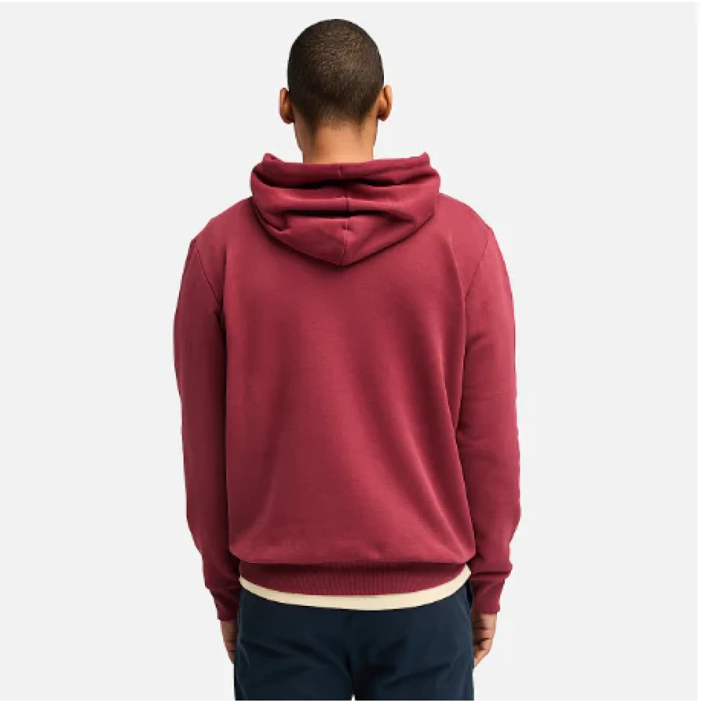 Timberland Stijlvolle hoodie voor mannen Red Heren
