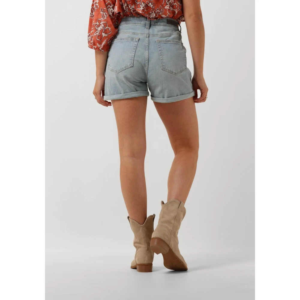 Circle of Trust Blauwe Denim Shorts Mikky Stijl Blue Dames