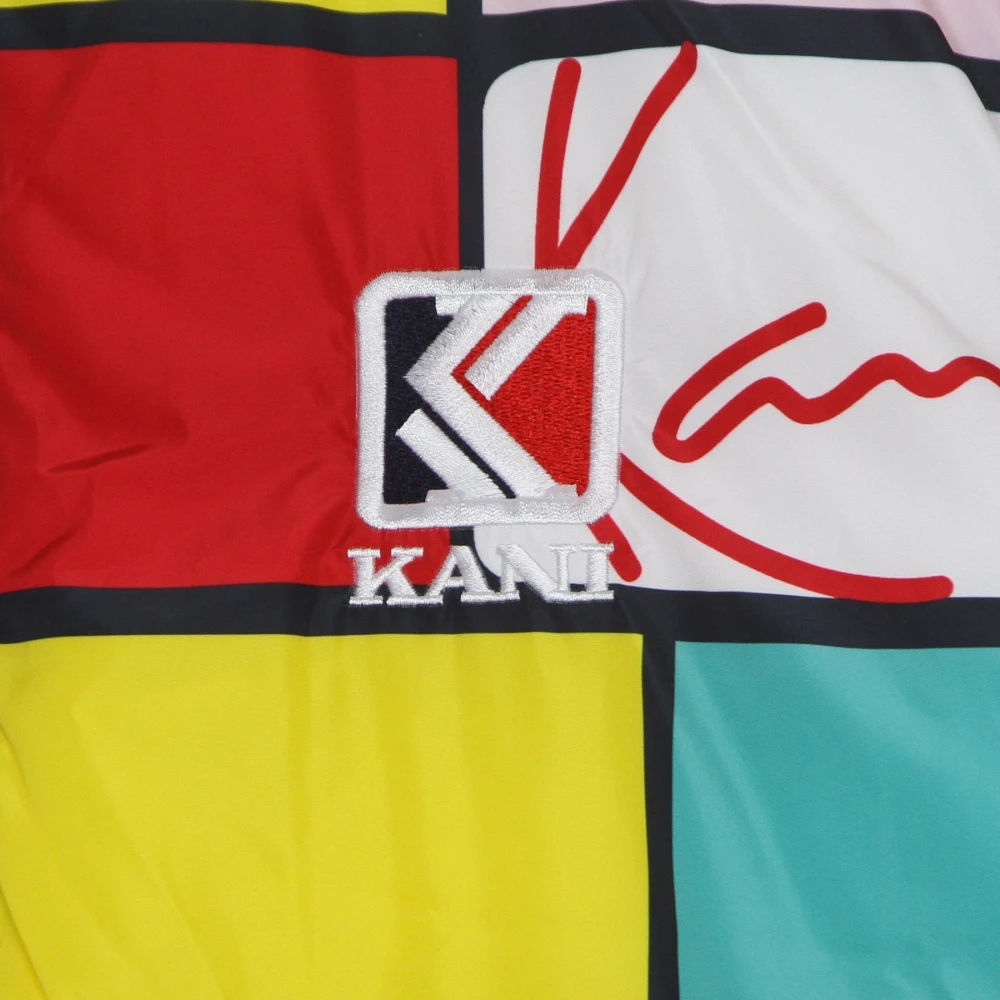 Karl Kani Omkeerbare Blok Pufferjas voor Dames Multicolor Dames
