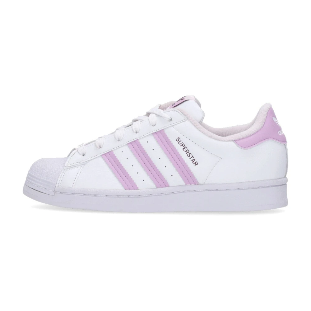 Adidas Vegan Låg Topp Sneaker Cloud White/Lilac White, Dam