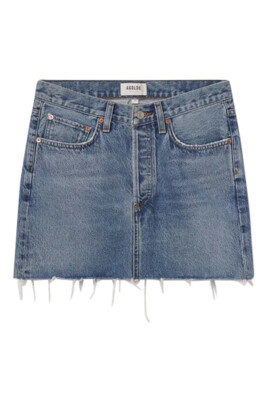 v-waist-mini-skirt