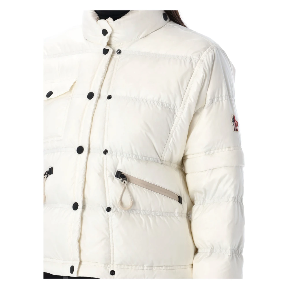 Moncler Stijlvolle Bomberjack White Dames