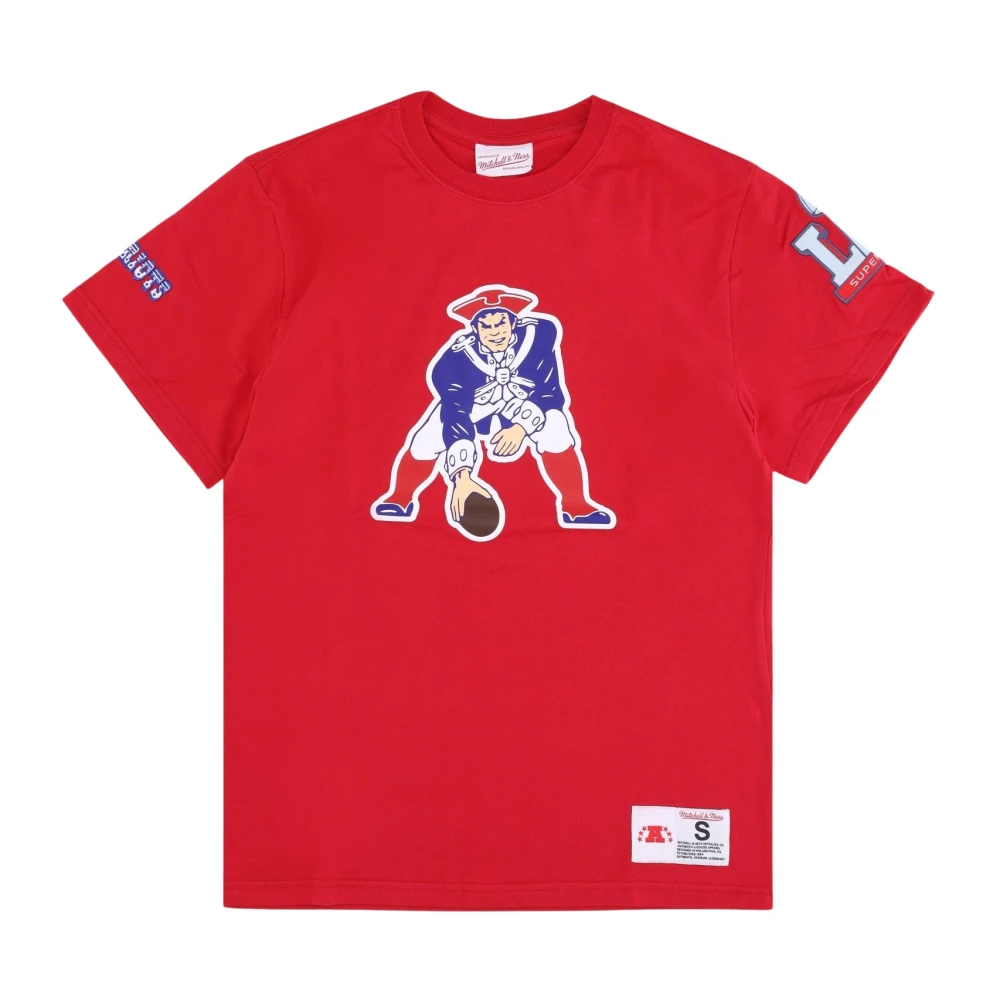 Mitchell & Ness NFL Team Origins T-Shirt Scarlet Red Heren