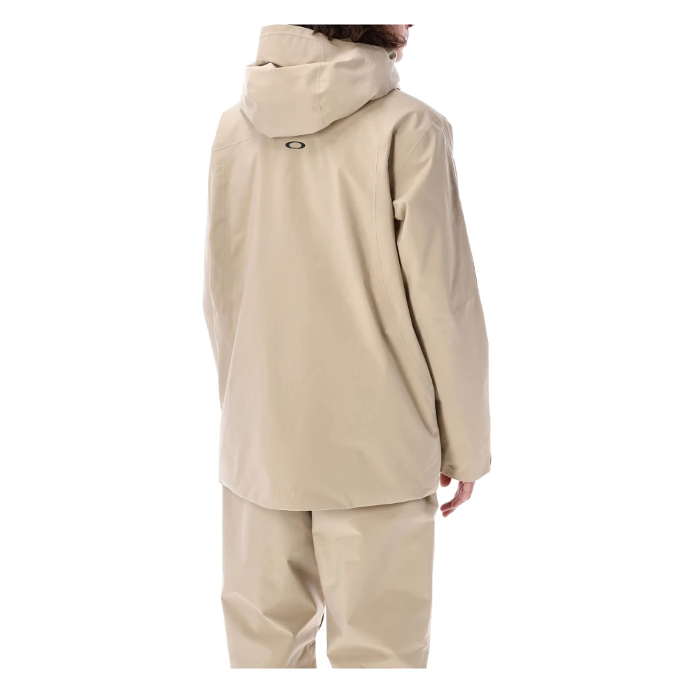 Oakley Heren Skiwear Jas Humus Aw24 Beige Heren