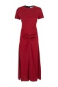 robe-midi-rouge-avec-details-rassembles