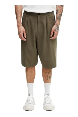Shorts med hög midja och lägg