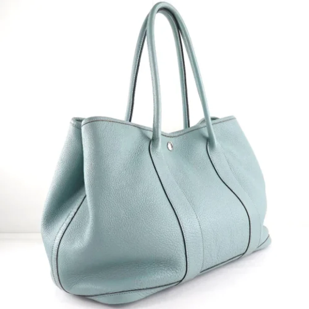 Hermès Vintage Pre-owned Fabric totes Blue Dames
