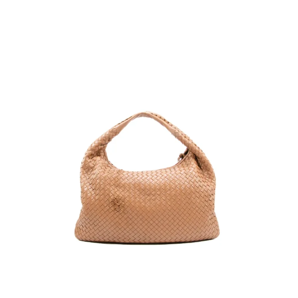 Bottega Veneta Vintage Förägande Brunläder Bottega Veneta Hobo Väska Brown, Dam