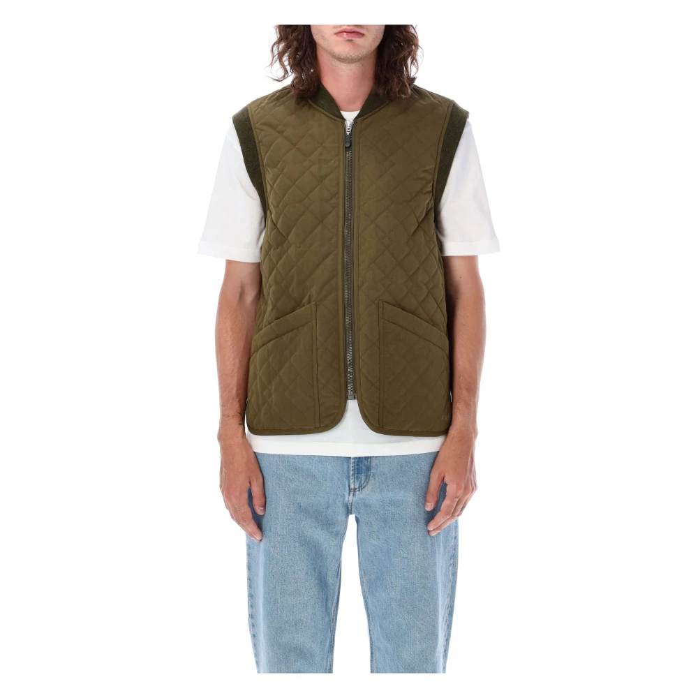 A.p.c. - Jackets > Vests - Green - A.p.c. - Modalova