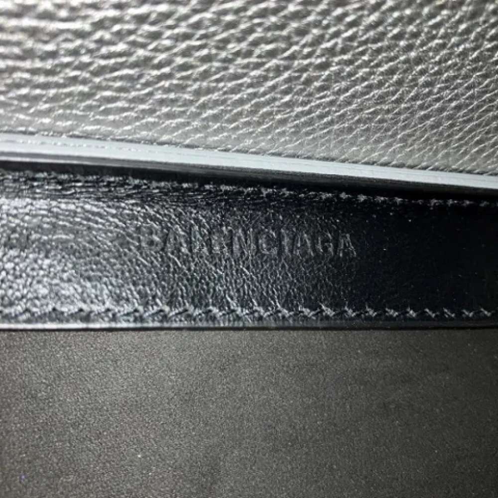 Balenciaga Vintage Pre-owned Leather balenciaga-bags Gray Dames