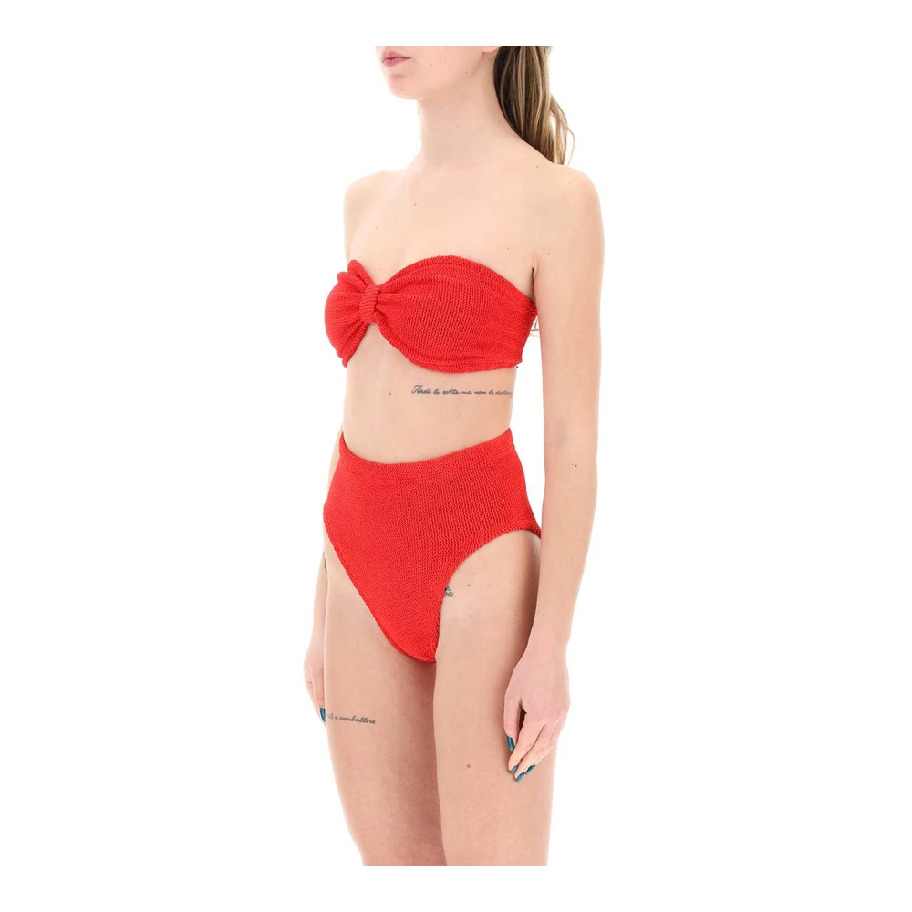 Hunza G One-piece Red Dames