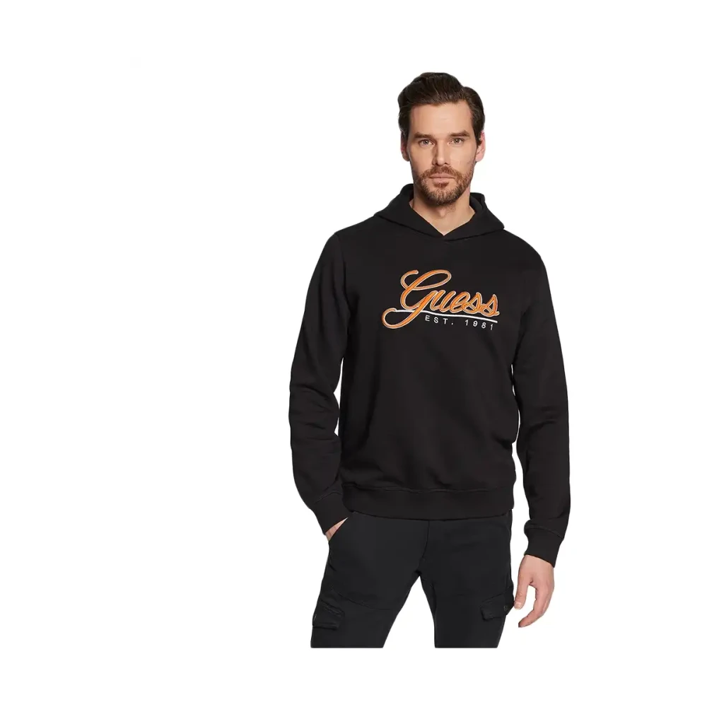 Herren-Sweatshirt Von Guess, Elegant Klein - Bild 3