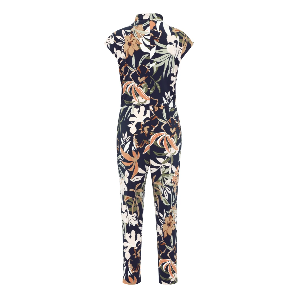 Betty Barclay Bloemen Jumpsuit met Zakken Multicolor Dames
