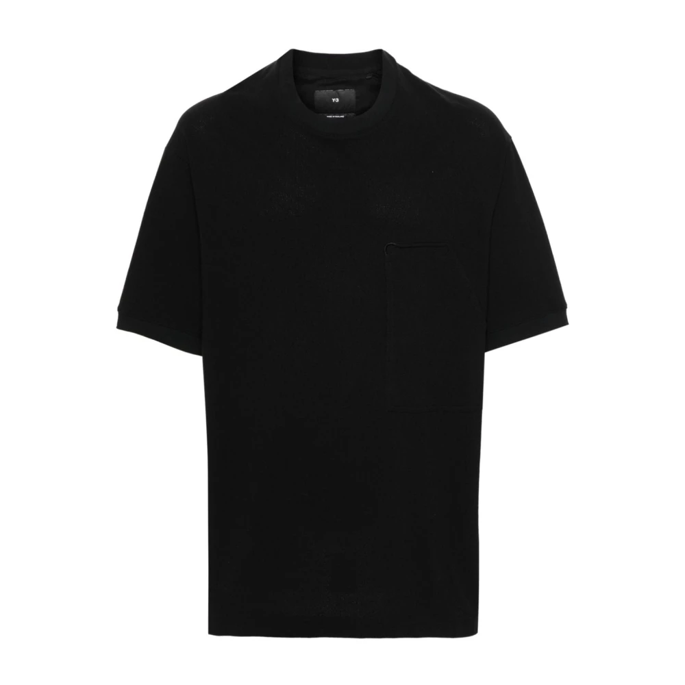 Y-3 T-Shirts Black Heren