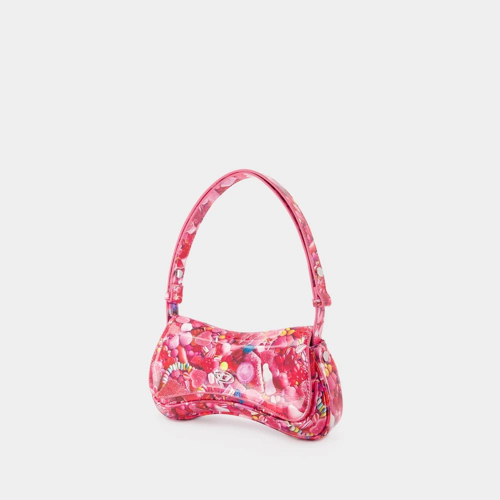 Diesel Roze Synthetische Handheld Clutch Pink Dames