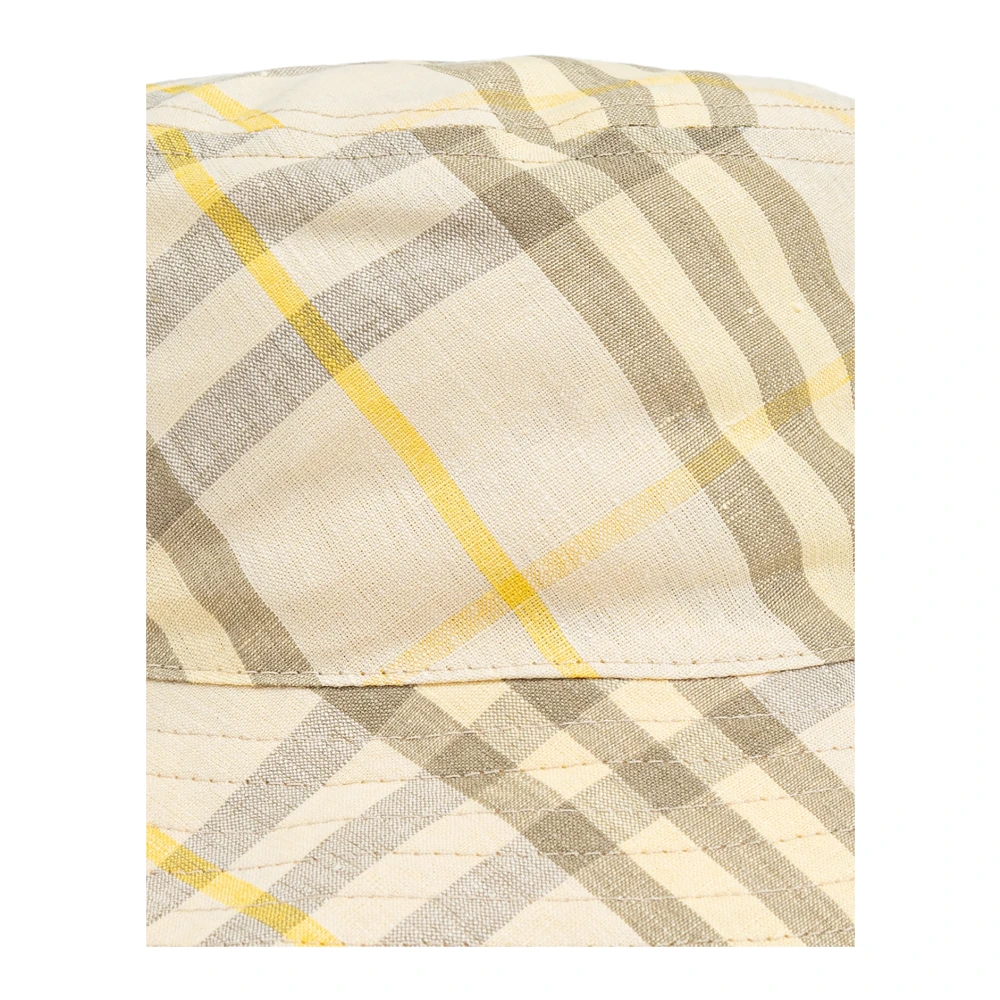 Burberry Linnen hoed Beige Heren