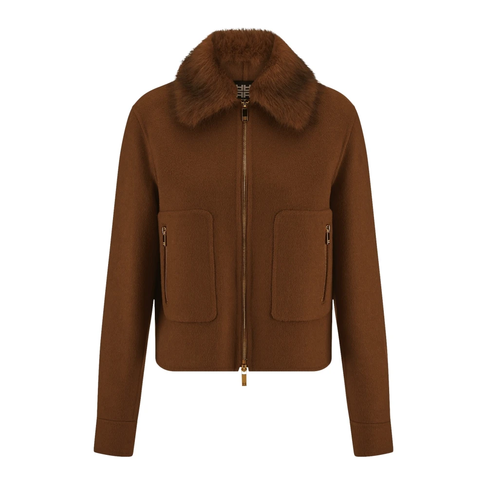 Riani - Cropped Jacket - Jackets - Damen - Braun - M - Bild 4